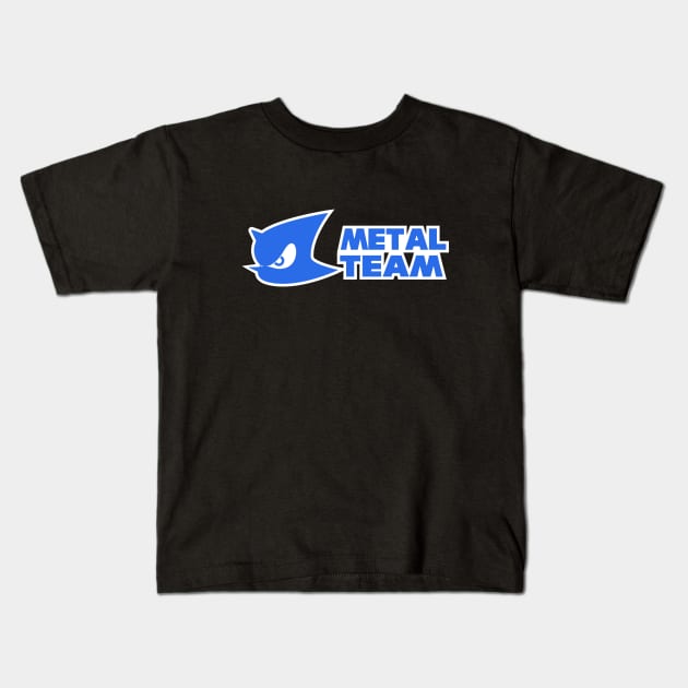 Metal Team Kids T-Shirt by KnuckleCrackle